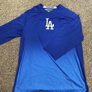 Dodgers Nike 3/4 Dri-fit shirt